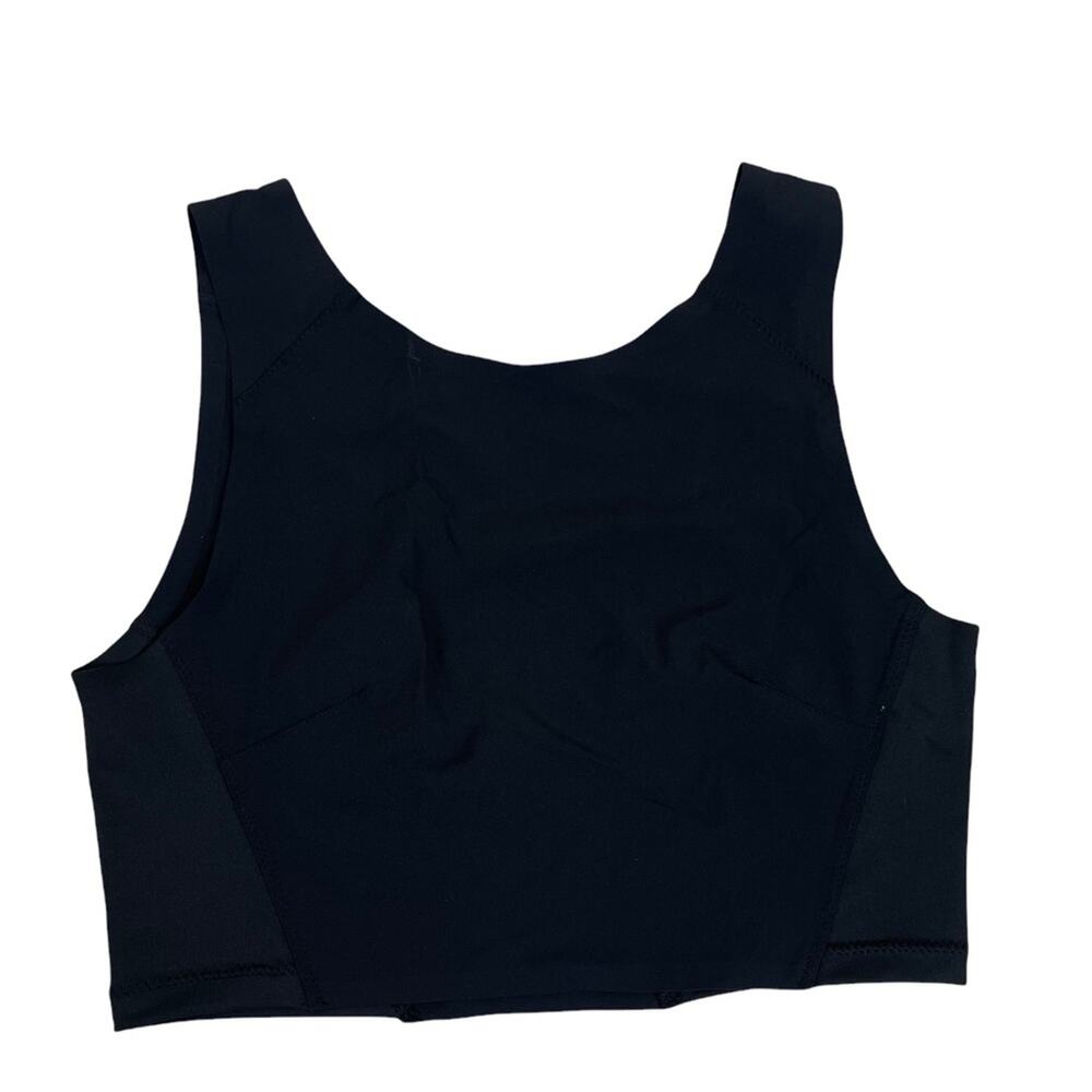 Free People Movement High Neck Low Back Seamless Bralette Black Size XS